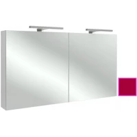Зеркальный шкаф малиновый 120x65 см Jacob Delafon Odeon Up EB798RU-R3