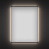 Зеркало 50x65 см черный матовый Wellsee 7 Rays’ Spectrum 172200840