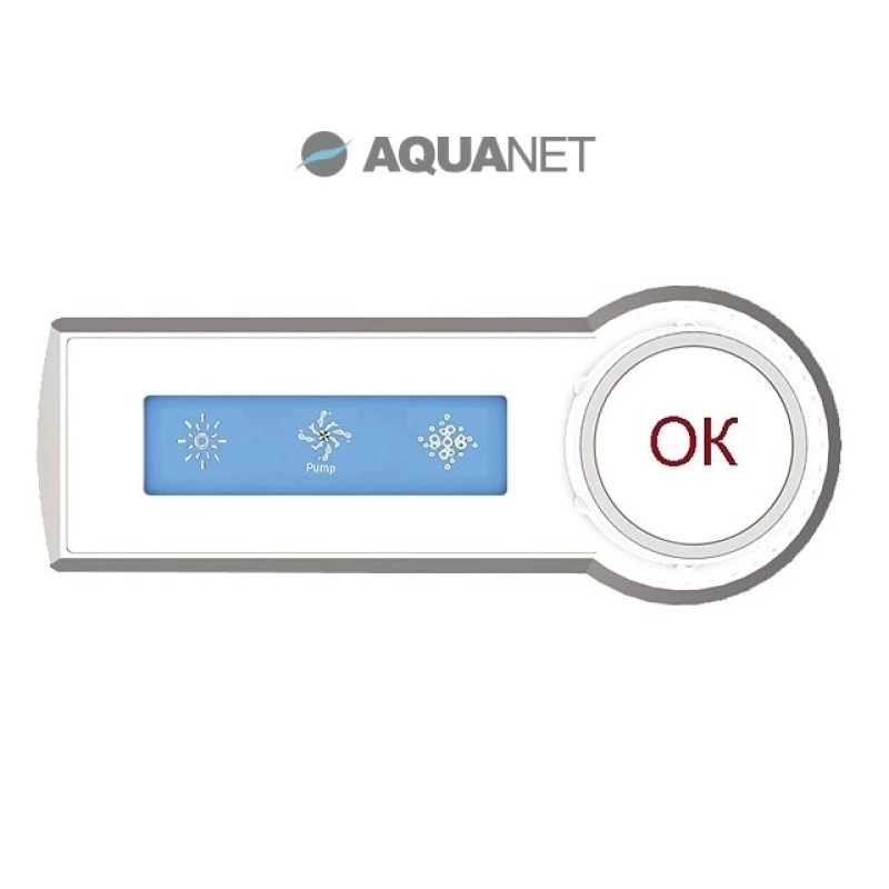 Пульт для ванн, с г/м, с а/м, с подсветкой Aquanet PR9875