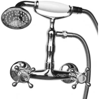 Смеситель для душа Magliezza Classico 50112-3-cr с душевым гарнитуром, хром