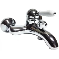 Смеситель для ванны Magliezza Grosso Bianco 50155-cr хром