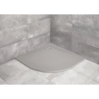 Душевой поддон из литьевого мрамора 80x80 см Radaway Kyntos A Cemento HKA8080-74