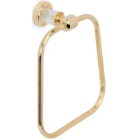 Полотенцедержатель кольцо Boheme Murano Cristal 10905-CRST-G золотой