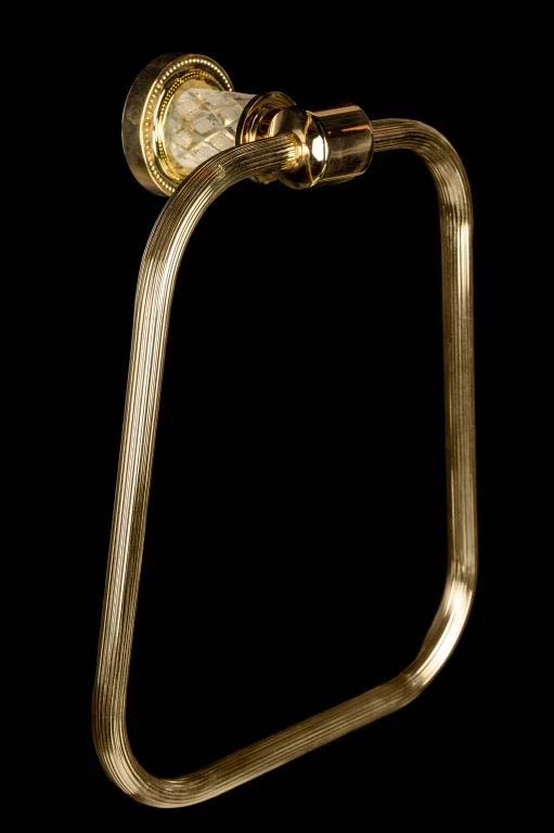 Кольцо для полотенец Boheme Murano Cristal 10905-CRST-G кольцо для полотенец boheme royal cristal 10925 br