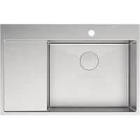 Кухонная мойка Lemark Kezadra 780P 9937153 78x51 см, нержавеющая сталь