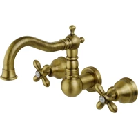 Смеситель для раковины Migliore Princeton Plus ML.PRP-8070.BR встраиваемый, бронза