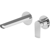 Смеситель для раковины Newform Haka 72028E.21.018 встраиваемый, без донного клапана, хром