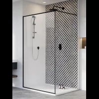 Неподвижная перегородка Radaway Modo New Black II Frame 75 389075-54-56 прозрачное