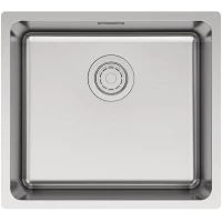 Кухонная мойка Paulmark Yuni YU49-BS 49x44 см, нержавеющая сталь