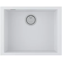 Кухонная мойка Paulmark Acrystone Neo Classic White PM965644-WH 56x43,5 см, белый