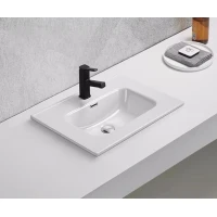 Раковина GID 9060s 61x46,5 см, накладная, белый