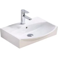 Раковина CeramaLux 78014D 60x40 см, подвесная, белый