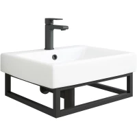 Консоль для раковины черный Sanflor Тайлер C08363