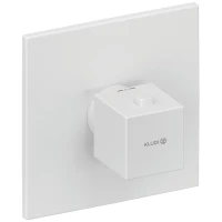 Центральный термостат Kludi Decus 547395375 встраиваемый, белый матовый