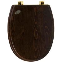 Сиденье с микролифтом для унитаза Simas Arcade AR009noce/oro