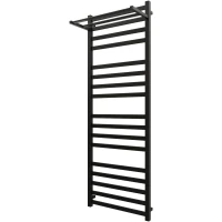 Полотенцесушитель водяной Grota Comfort 4650186715722 1500x530, черный матовый