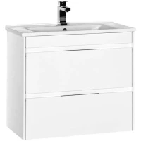 Тумба белый 73 см Aquanet Тулон 00183395