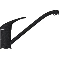 Смеситель для кухни черный Tolero Низкий 694661