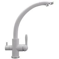 Смеситель для кухни с подключением к фильтру Ulgran платина UQ-017-04