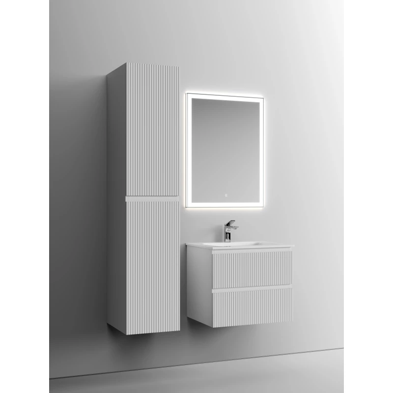 Комплект мебели белый матовый 61 см Sancos Snob T SNT60W + CN7011 + CI600