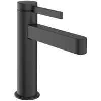 Смеситель для раковины Hansgrohe Finoris 76025340 CoolStart, с донным клапаном, черный хром матовый