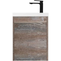 Тумба под раковину Art&Max Family FAMILY-400-1D-SO-PE 40 см R, подвесная, бетон экзотик