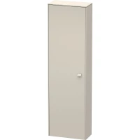 Пенал Duravit Brioso BR1321L9191 подвесной L, тауп матовый