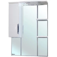 Зеркальный шкаф 82,5x100 см белый глянец L Bellezza Лагуна 4612114002014