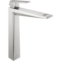 Смеситель для раковины Grohe Allure Brilliant 24417DC0 без донного клапана, суперсталь