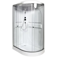 Душевая кабина 120x80x215 см Deto L602L прозрачное