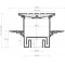 Душевой трап 144x144/50 мм хром Pestan Confluo Standard Square Vertical 13000019 - 4