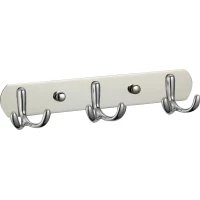 Планка с крючками Savol S-07203B для ванны, хром