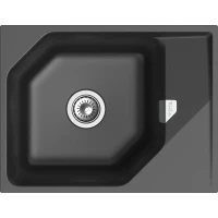 Кухонная мойка Rivelato Locus LS-65 antracite 65x50 см, антрацит