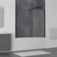 Шторка для ванны 90 см RGW SC-050-B Screens 351105009-14 прозрачное