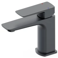 Смеситель для раковины Wonzon & Woghand Edge WW-88139003-BGM темный графит матовый