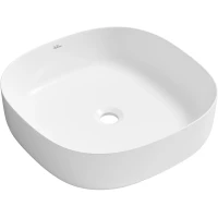 Раковина-чаша Wellsee Belle Spa 3.0 335903000 45x45 см, накладная, белый