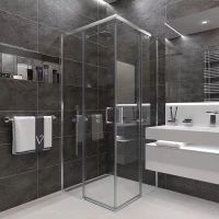 Душевой уголок 89x89 см Veconi Rovigo RV47-90-01-C4 прозрачное