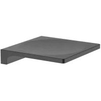 Мыльница Wonzon & Woghand WW-9124-BGM Eclipse настенная, темный графит матовый