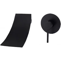 Смеситель для раковины Feramolli Ele BL650 встраиваемый, черный матовый