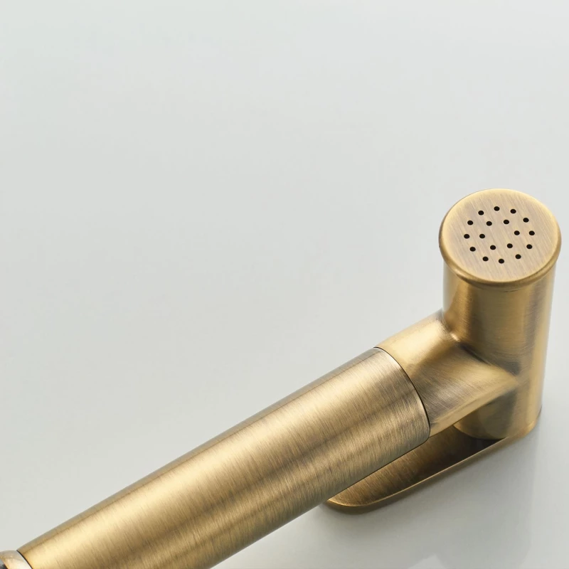 Гигиенический душ Shevanik S107Q со смесителем, бронза