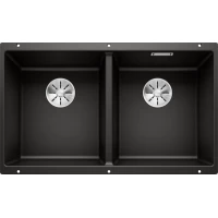 Кухонная мойка Blanco Subline 350/350-U InFino черный 525987