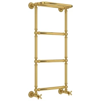 Полотенцесушитель водяной 960x400 золотой Сунержа Ренессанс 1386 03-0281-9640