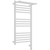 Полотенцесушитель электрический Сунержа Богема с полкой 3.1 30-6007-8040 800x400, МЭМ правый, белый матовый