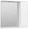 Зеркальный шкаф 71,5x72 см белый глянец R Misty Алиса Э-Али04075-01П - 2