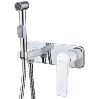 Гигиенический душ Lemark Allegro LM5919CW со смесителем, хром