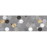 Плитка Cemento Ash Crystal Dec 30x90