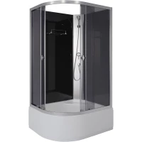 Душевая кабина 100x80x195 см Niagara E100/80/40R/TN/BK тонированное