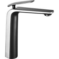 Смеситель для раковины Savol S-JD9111AH хром/черный матовый