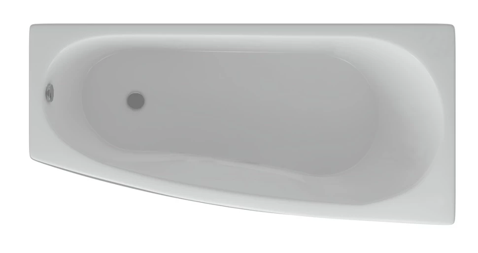 Акриловая ванна 160x75 см правая Aquatek Пандора PAN160-0000054