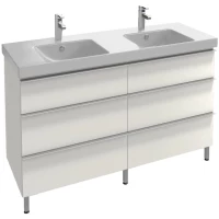 Тумба белый глянец 136,6 см Jacob Delafon Odeon Up EB996-G1C